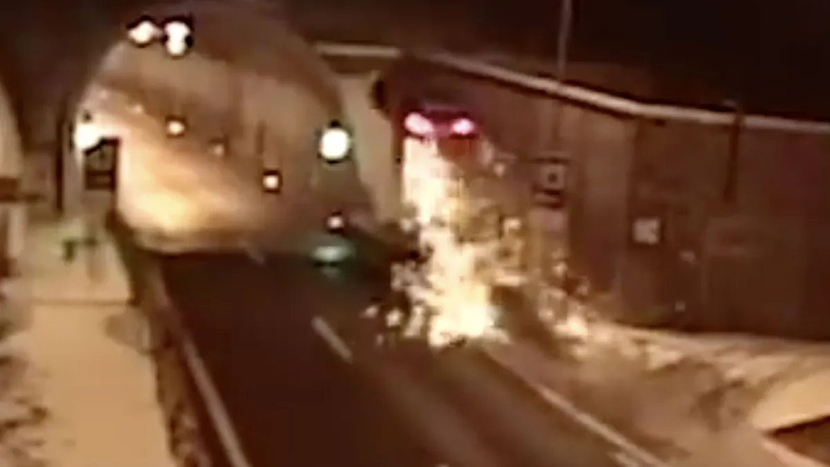 Gast schrijft BMW af na spectaculaire crash in Slowakije