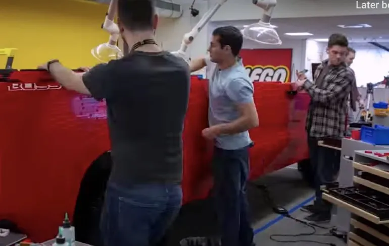 Lego bouwde een 2019 Chevrolet Silverado