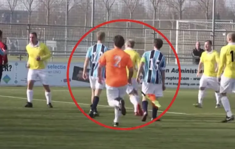 Grensrechter slaat keeper knock-out in Hoofddorp