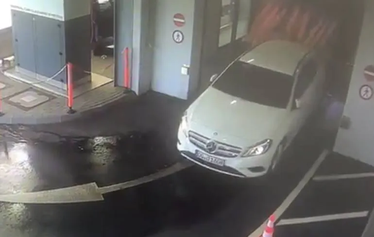 Wasstraat net even te lastig voor dame