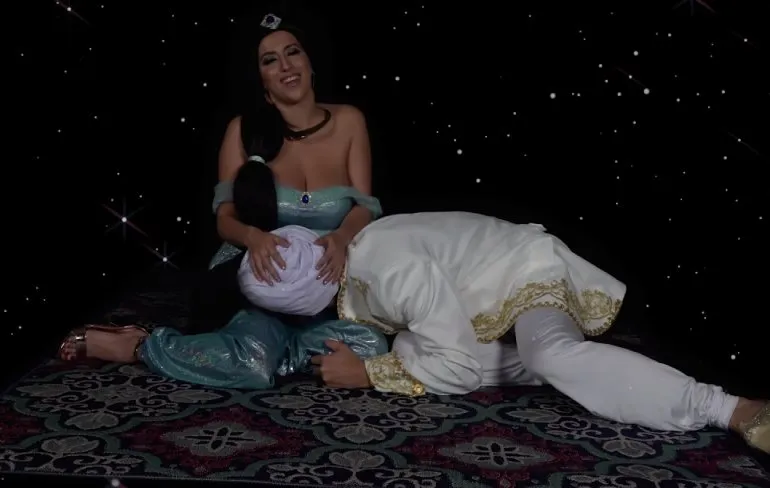 Trailer voor XXX versie van Aladdin getiteld Aladdick