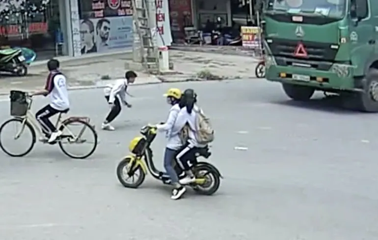 Vietnamese fietsers komen wel heel goed weg