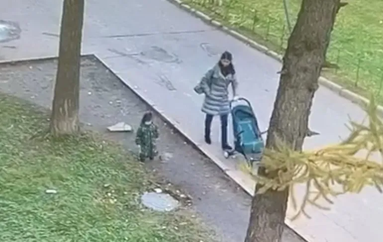 Kind zit even in de put