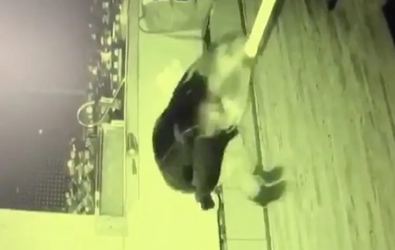 Chick in de club maakt prachtige achterwaartse