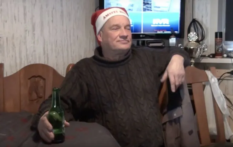 Kersttekening voor de mensen met een dirty mind