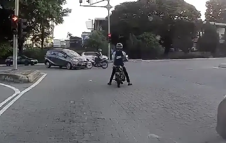 Maleisische verkeerslichten staan er ook met een reden