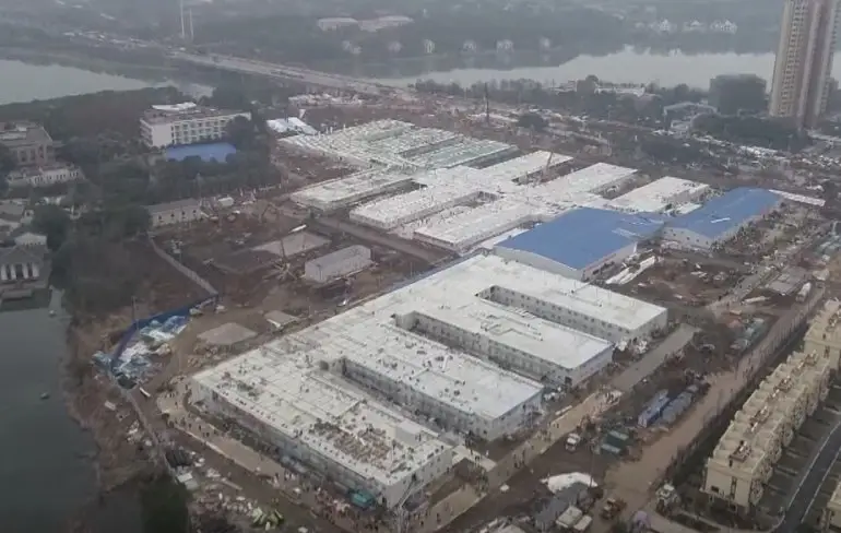 Nog niet alles geheel volgens plan in Wuhan noodopvang en ziekenhuizen
