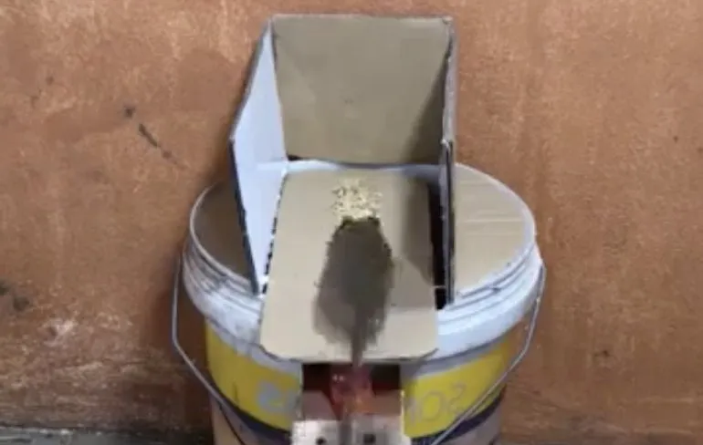 Huisgemaakte rattenval werkt wel