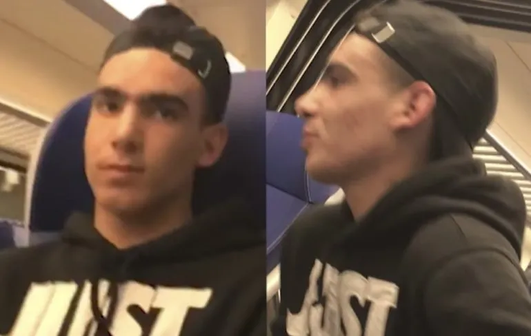 Super creepy gast gezocht en nu vol met zijn tronie in beeld