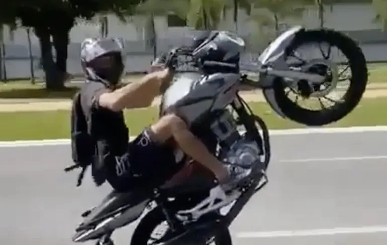 Braziliaanse waaghals heeft een beetje last van karma