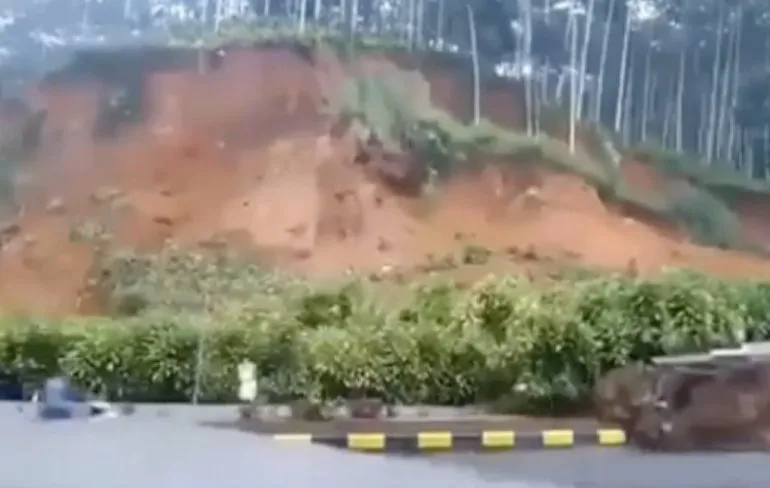 Laten we het even over mazzel hebben tijdens een aardverschuiving