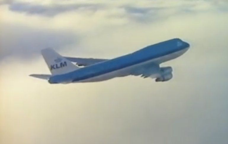 Commercial van KLM uit 1988