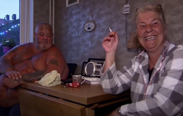 Genoeg ruimte voor zijn prikplaatjes hoor