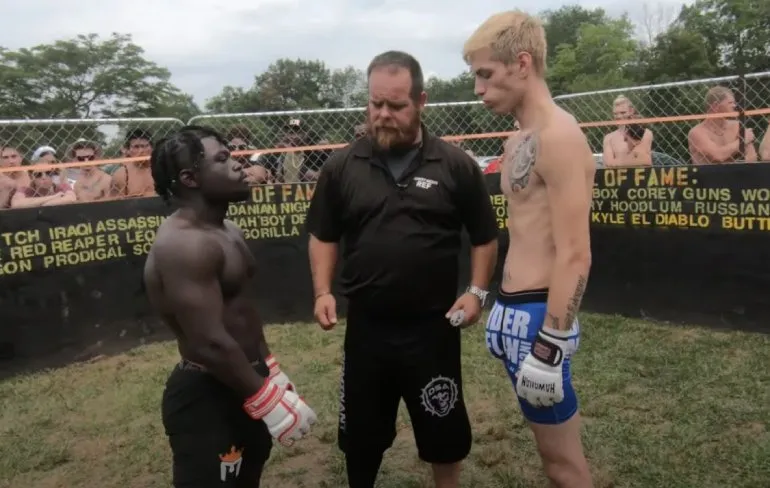 Achtertuin MMA: Baby Hulk vs The Viking