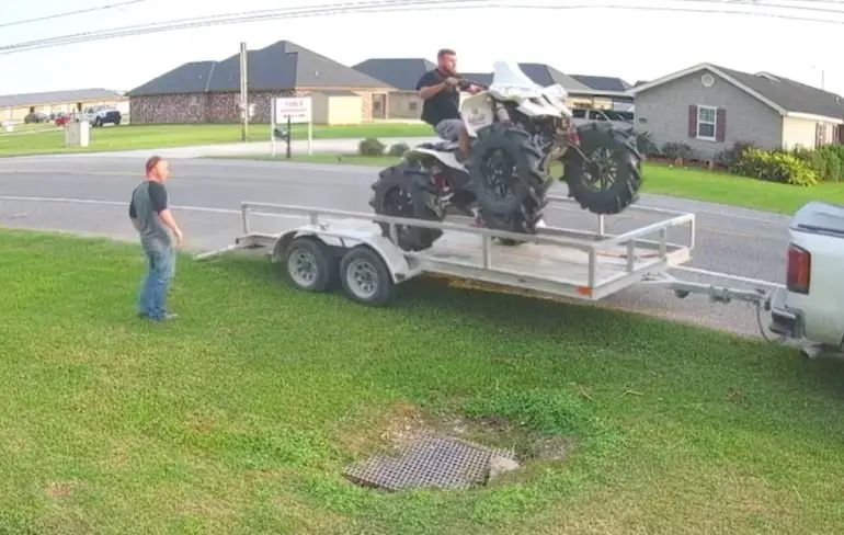 Toch wel een issue tijdens het laden van de Four-Wheeler