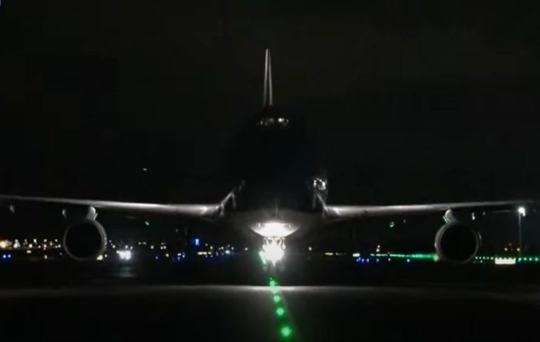 Laatste aankomst van een KLM Boeing 747-400