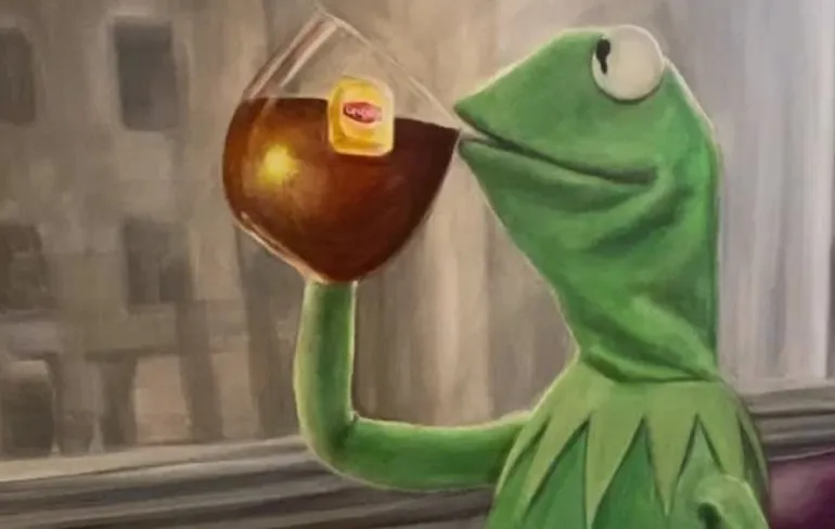 Meme schilder Travis geeft een TikTok rondleiding