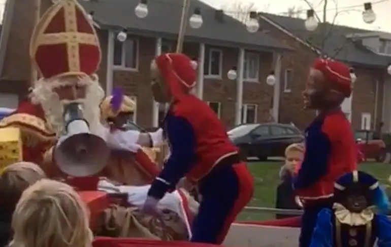 Sinterklaas is pestventje even helemaal zat