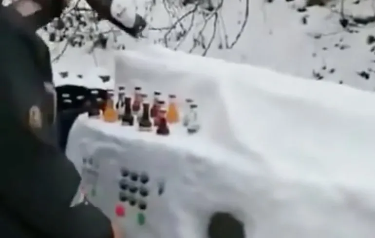 Koud-bier-en-shotjes-machine is gewoonweg awesome