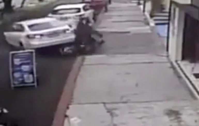 Bijna slachtoffer van overval rijdt toch nog even terug