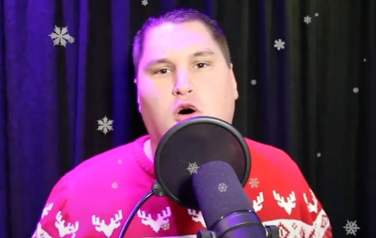 Steven Harks zingt het prachtige nummer Een eenzame Kerst
