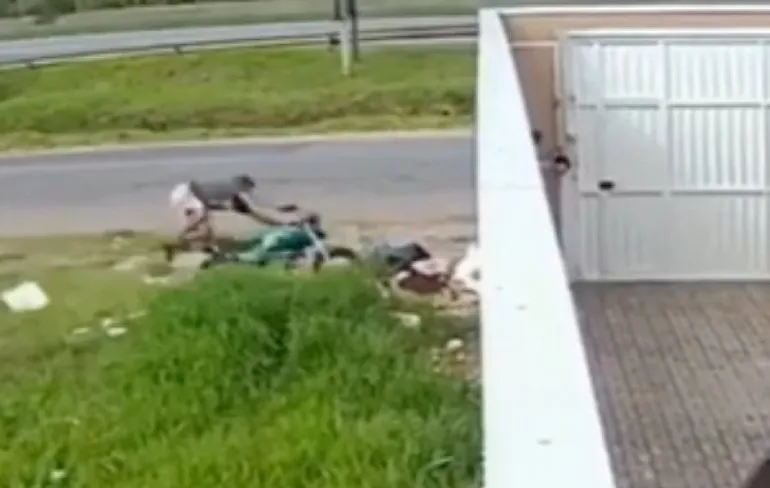 Romantisch motor momentje kreeg toch een wending