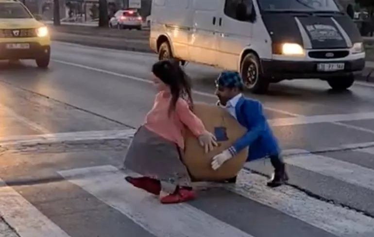 Turkse straatartiest test nieuwe creatie