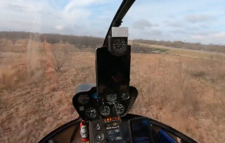 Helikopter stort neer in Texas, maar iedereen blijft er ijskoud onder