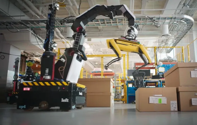 Maak kennis met Stretch van Boston Dynamics