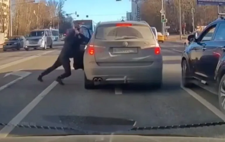 Lekker Russisch verkeersmomentje