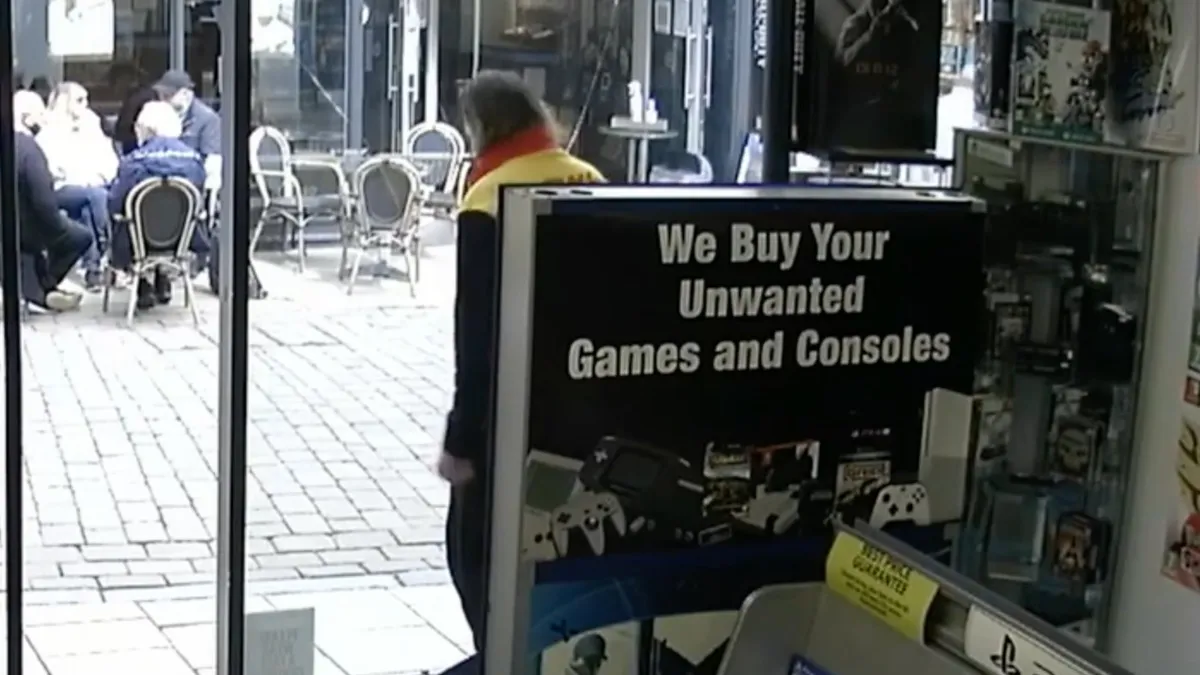 DHL bezorger dacht een uitgang gevonden te hebben die er niet was