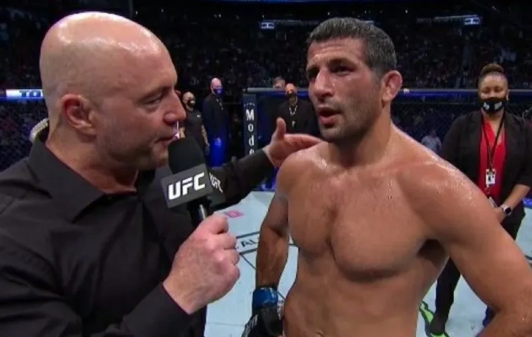 Beneil Dariush beklaagt zich tijdens UFC 262 over wachttijd Tesla en Elon Musk lost het op