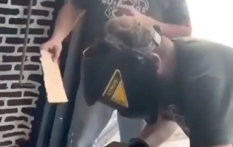 Klassiek geintje op het gebied van lassen doet het nog steeds prima