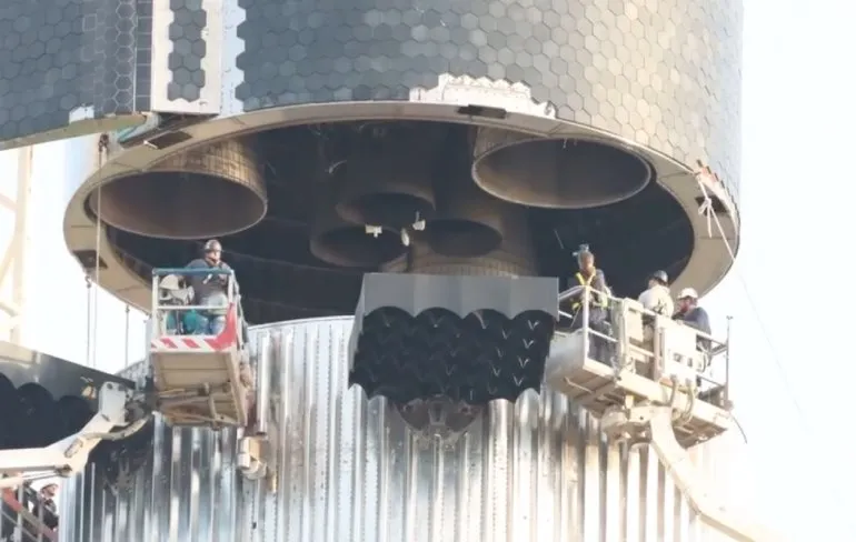 Flexen ten top voor SpaceX, Starship en Super Heavy Booster zijn nu samen