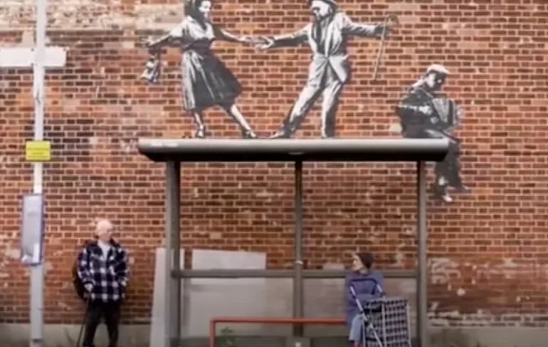 Banksy is back: A Great British Spraycation 2021