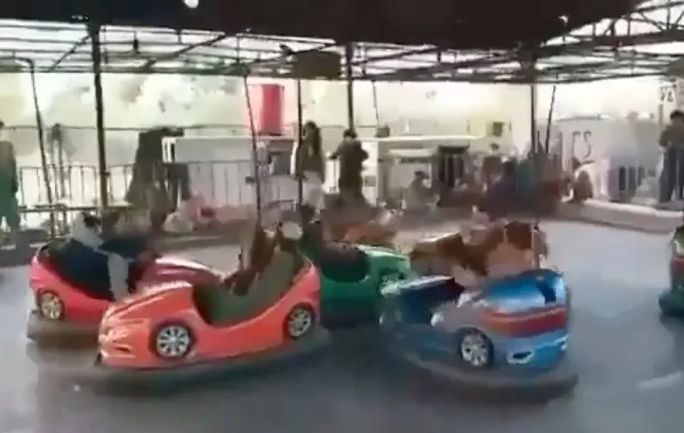 Taliban in de botsauto’s na overnemen van pretpark bij Kabul