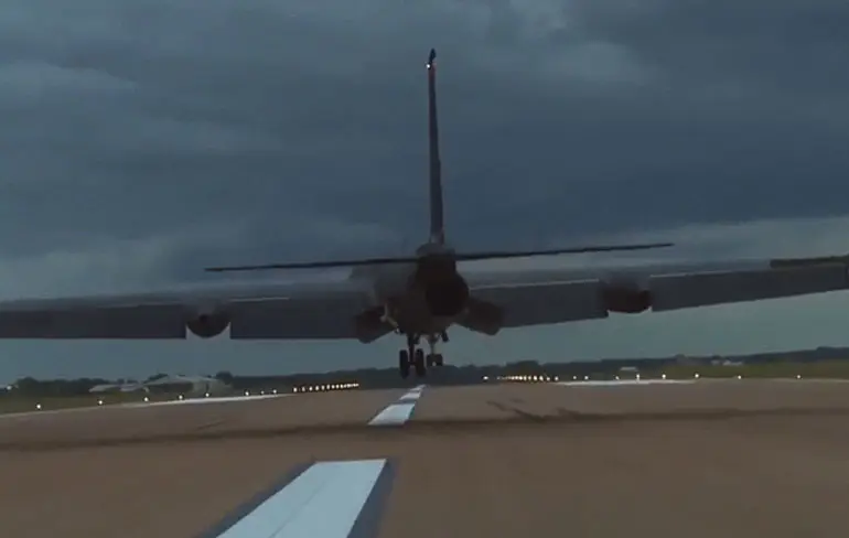 Landen met een Lockheed U-2 Dragon Lady