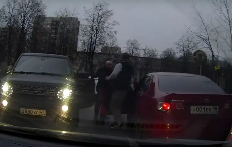 Verkeersprobleem onderling opgelost in Sint Petersburg