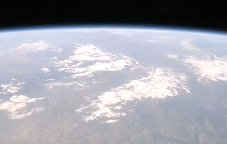 Aarde bekijken vanuit het Internationale ruimtestation ISS