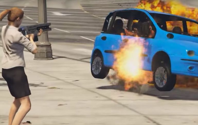 Fiat Multipla slopen in GTA V