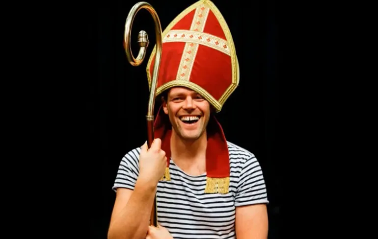 Martijn Koning roast Sinterklaas