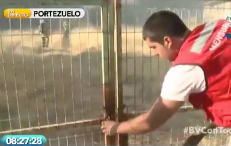 Chileen wil graag hek openen voor brandweermannen