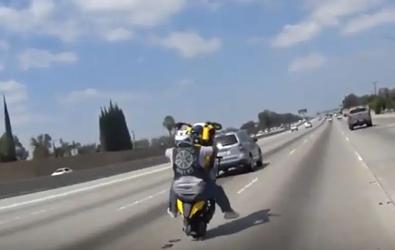 Dus je dacht een wheelie te kunnen maken…