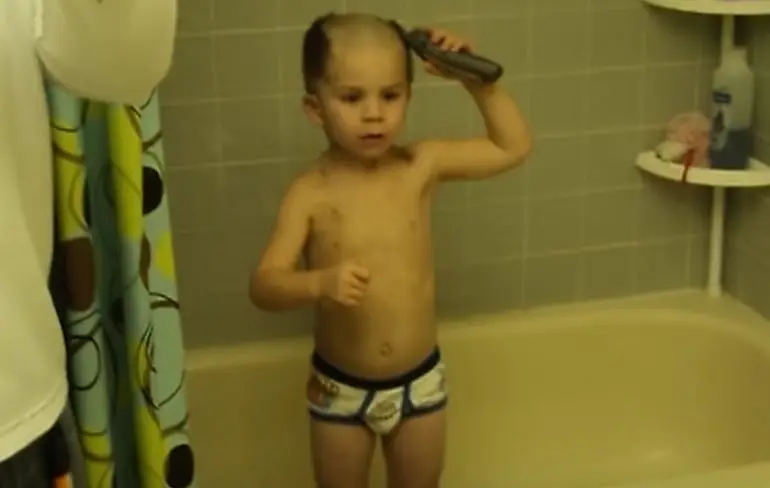 Kinderen vs Scheerapparaten