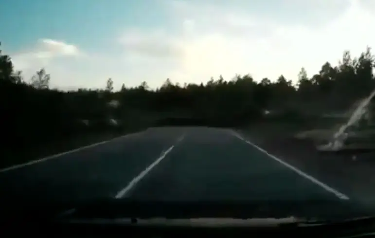 En toen was de weg op