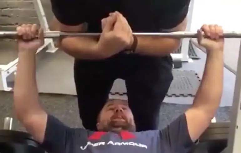 Gadverdamme geintje in de sportschool