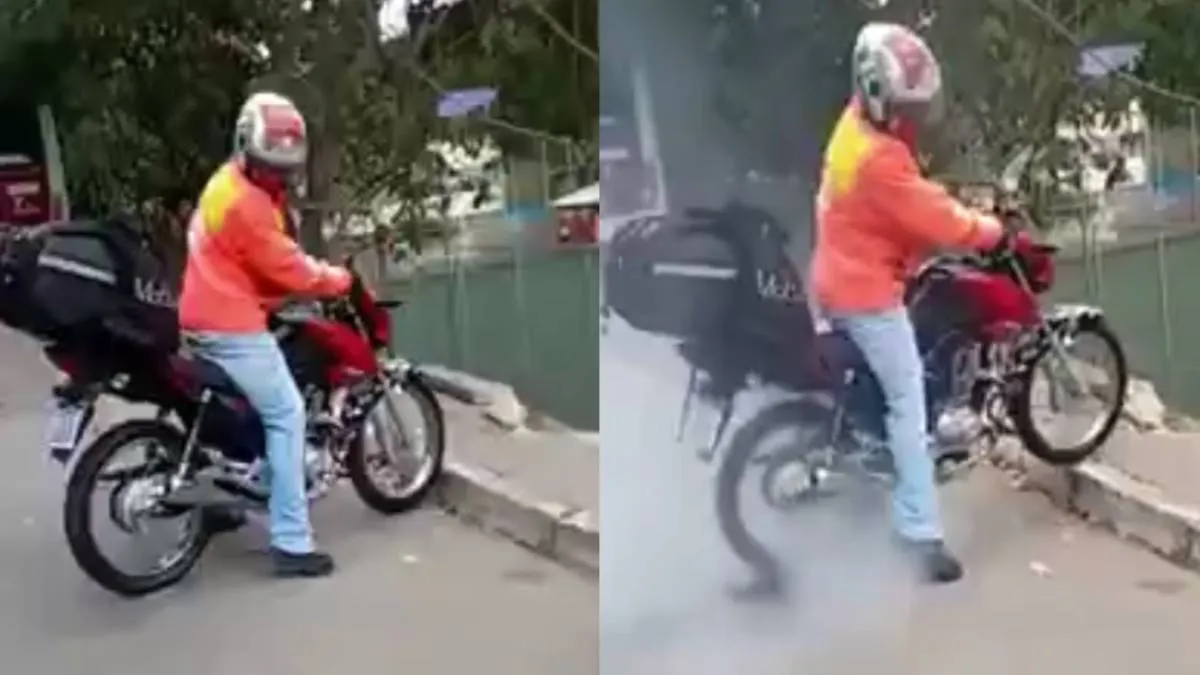 Gassen en rubber verbranden tot het verkeerd gaat