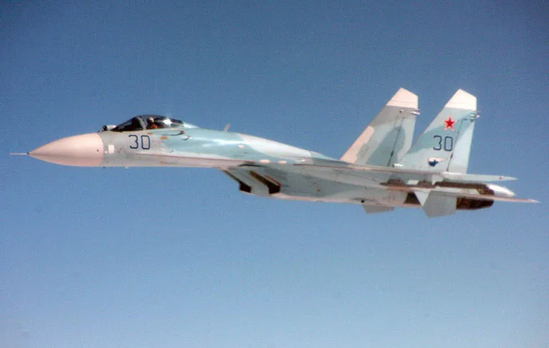 Even stoer doen met een Soechoj Soe-27