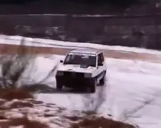 Brute 4x4 Fiat Panda in actie