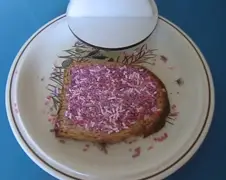 Aan douw hagelslag spaan